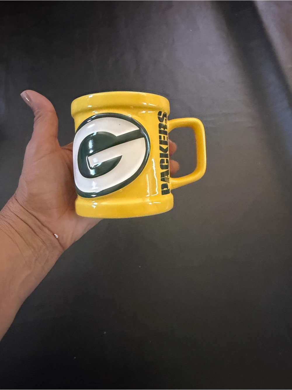 NFL Green Bay Packers Yellow Ceramic Team Mug